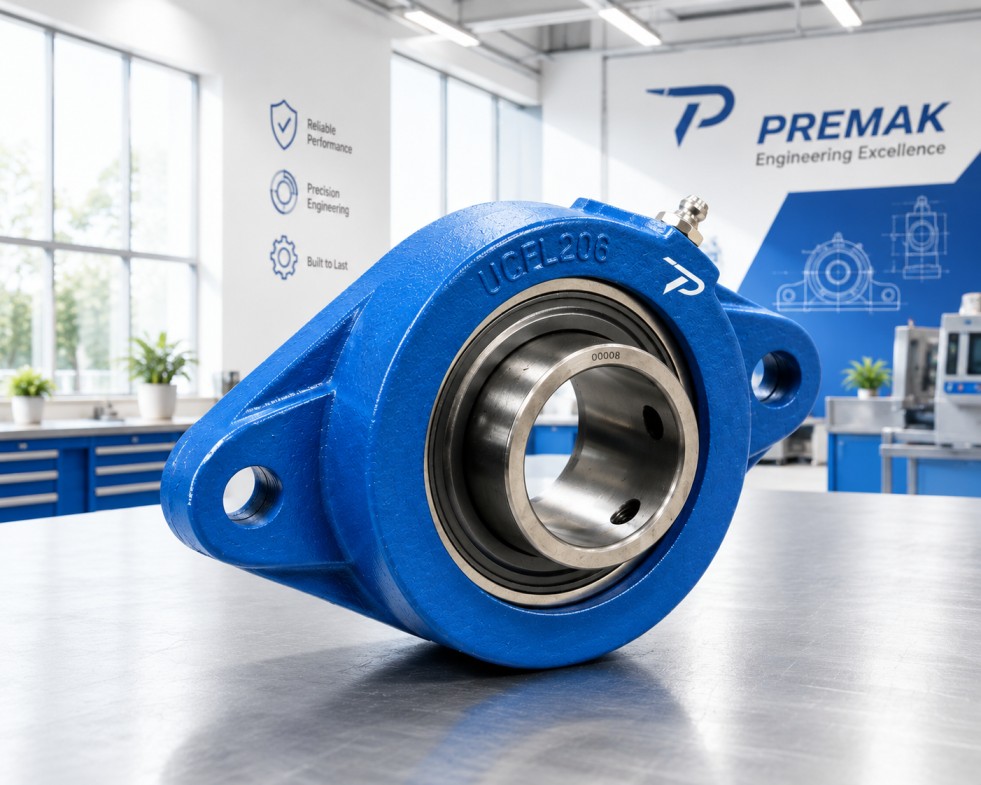 UCFL Two-Bolt Flange Bearing Units Manufacturer | PREMAK
