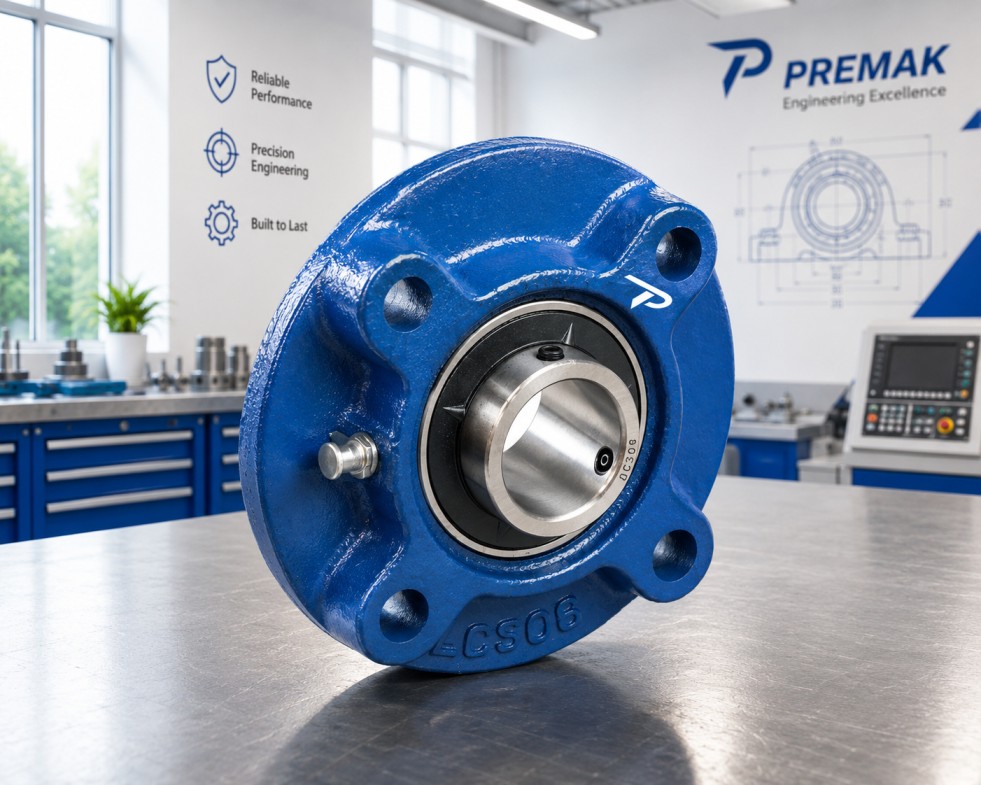 UCFC Round Flange Bearing Units Manufacturer | PREMAK